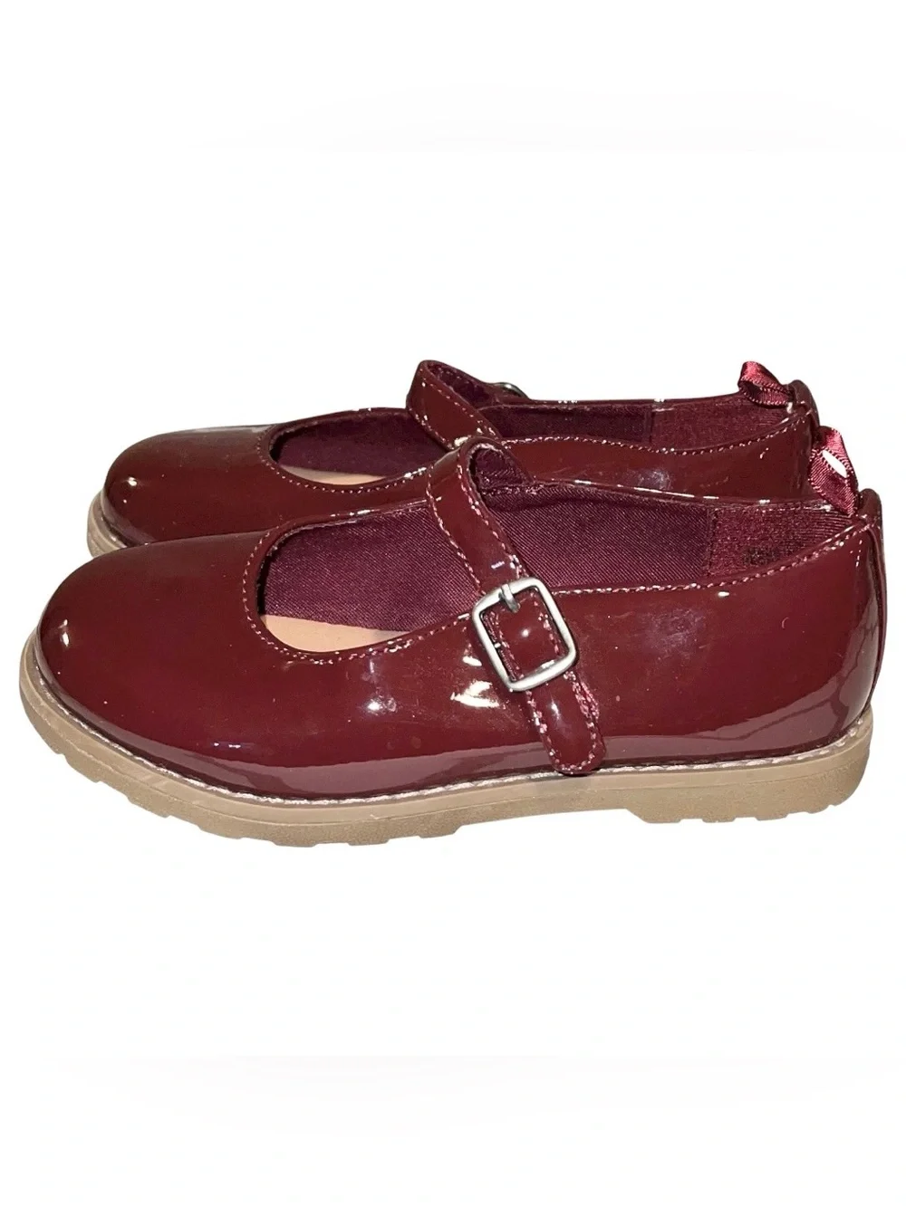 Old Navy Dress Shoes Girls Size 11 Burgundy
